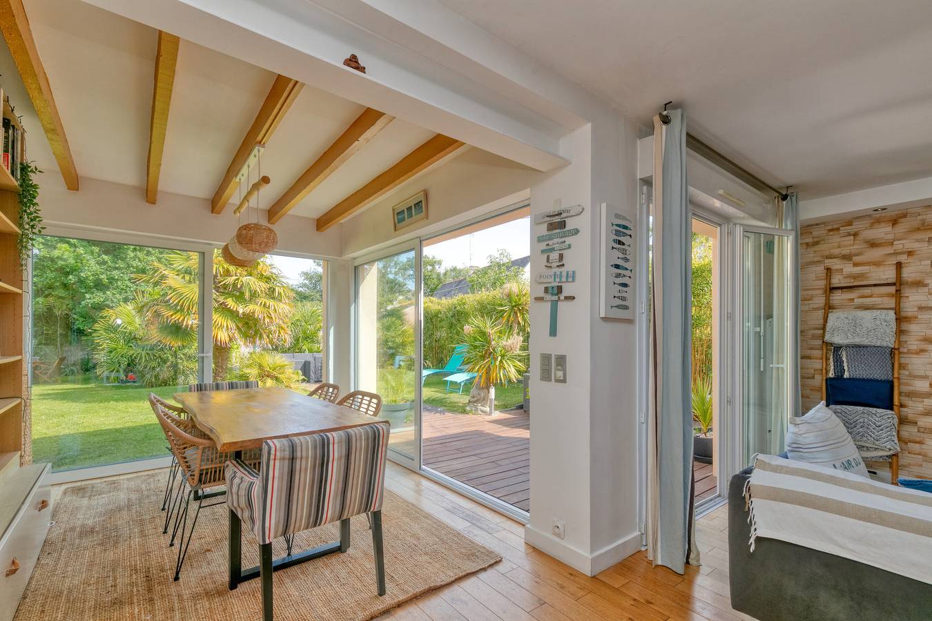 Casa de vacaciones 'Maison De Charme, Au Calme' con terraza compartida, jardín privado y Wi-Fi in Pornichet, Côte de Jade
