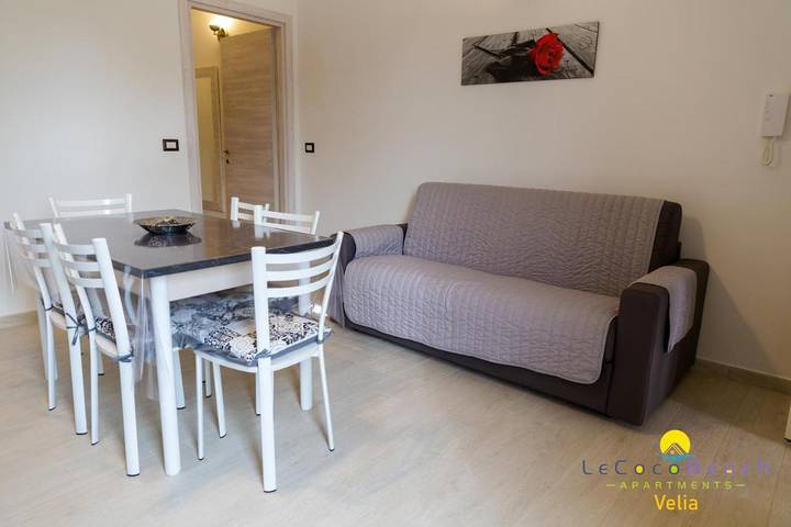 Ferienhaus für 4 Personen, mit Balkon und Terrasse sowie Ausblick in Marina di Ascea - 3