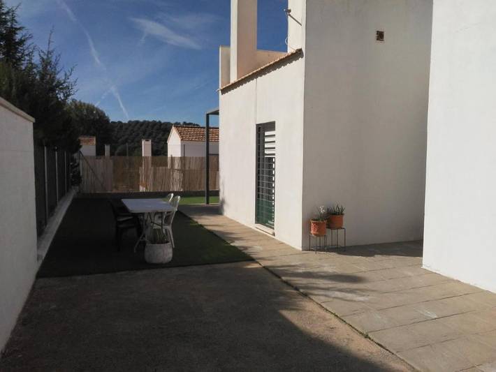 Casa rural para 9 personas, con vistas y jardín en San Nicolás del Puerto