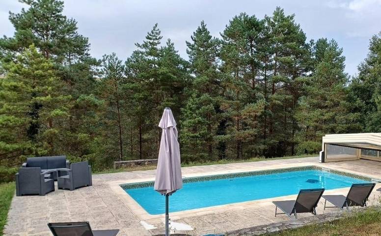 Location de vacances pour 10 personnes, avec piscine et sauna ainsi que jardin et vue, animaux acceptés à Daglan - 2