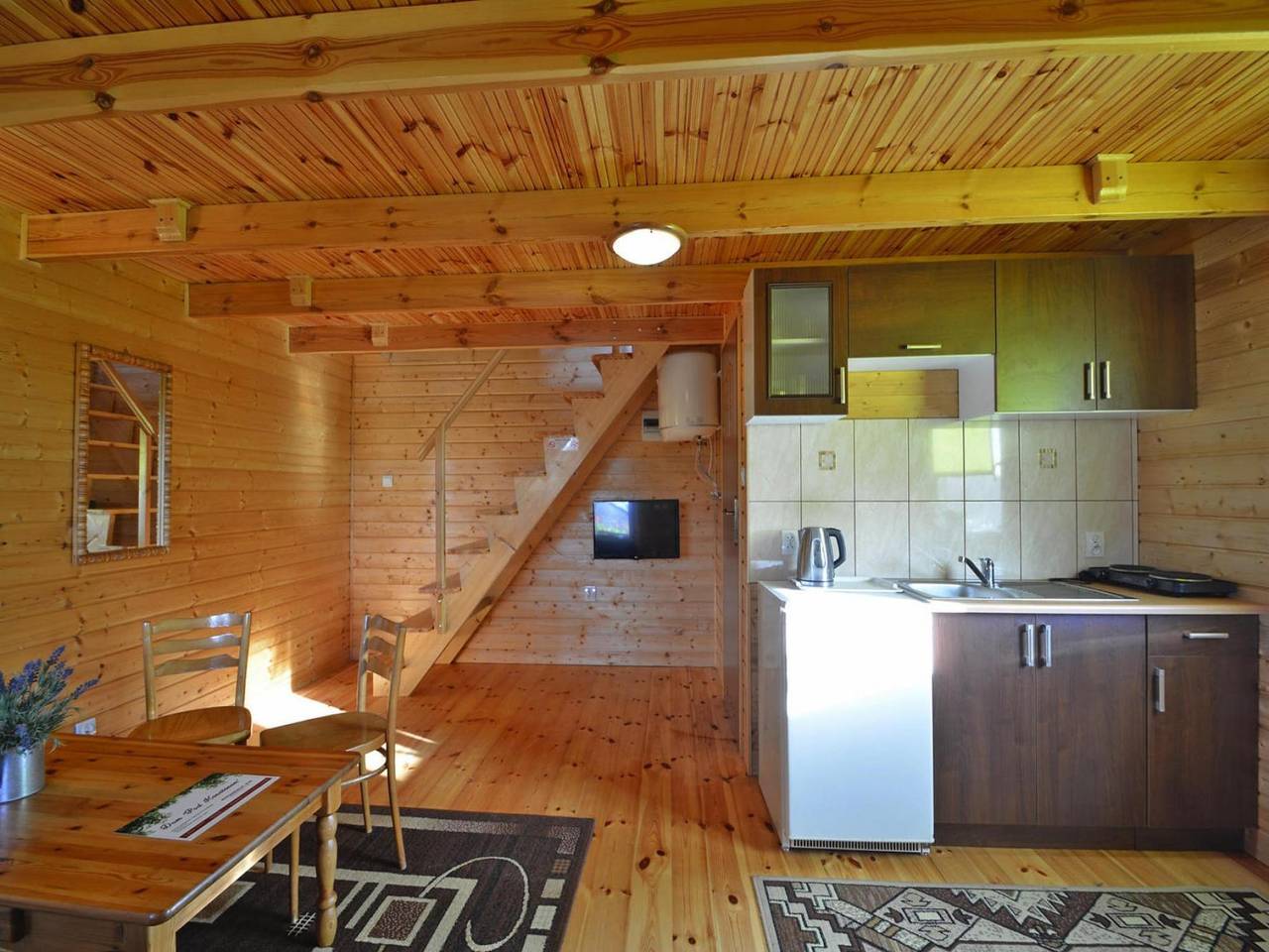 Holzhaus in Lubin am Wicko-See in Misdroy (Gemeinde), Stettiner Haff