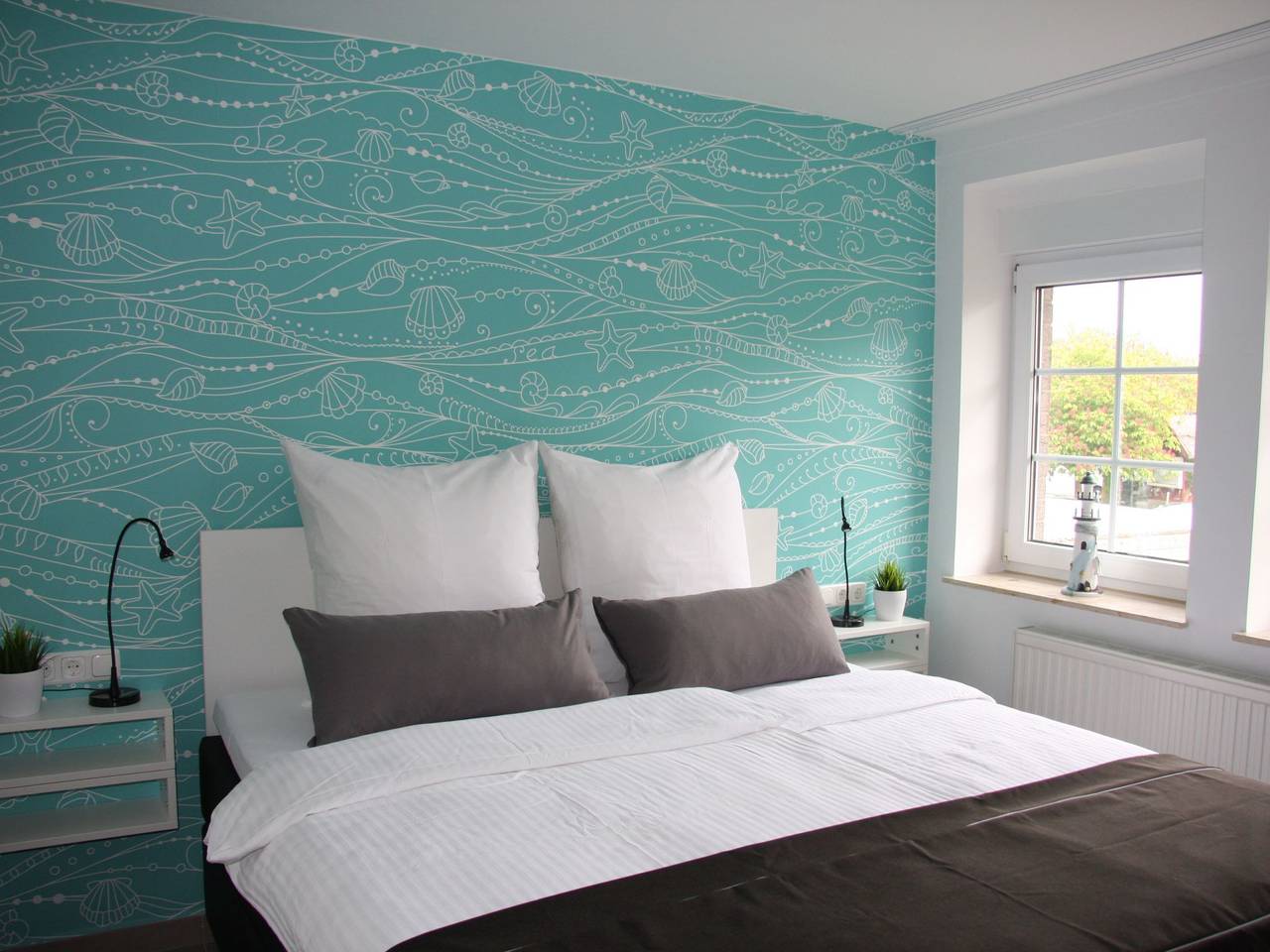 Apartamento entero, Appartement mit Balkon in Lancken-Granitz, Rügen