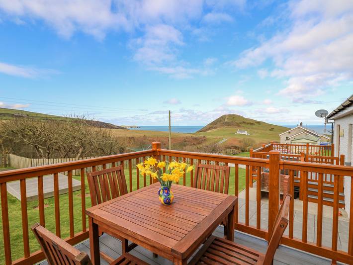 Cottage for 4 people, with garden in Cardigan Bay