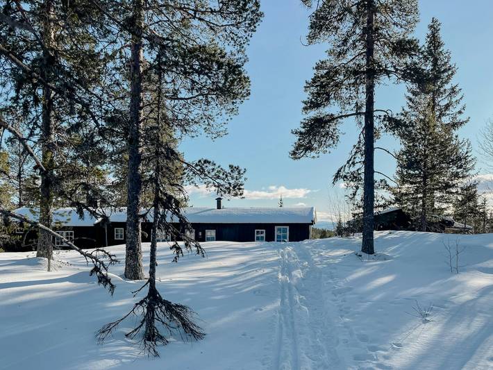 Cabaña clásica modernizada con vistas a Norefjell in Sigdal