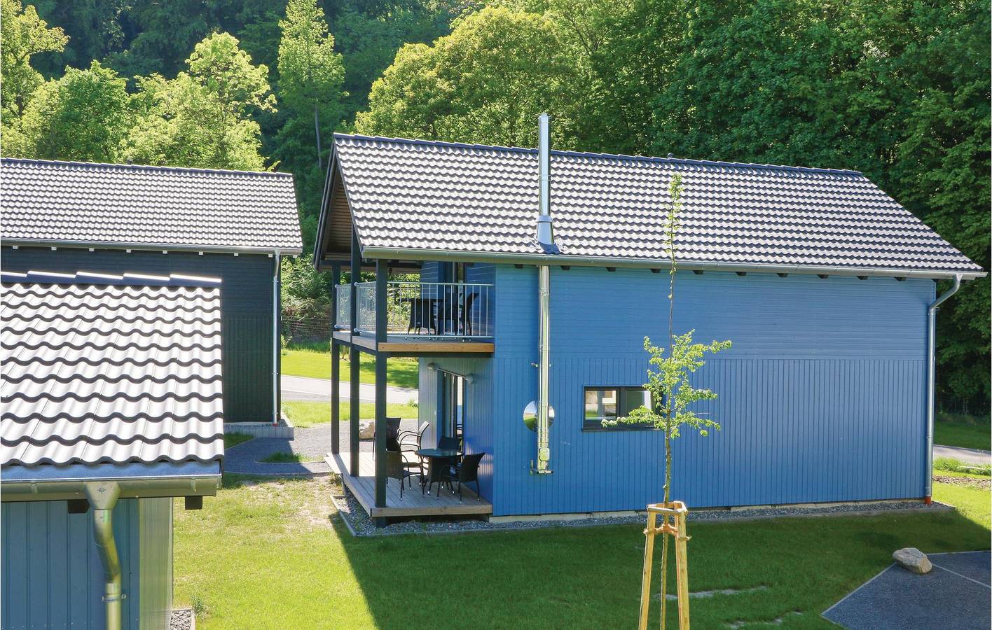 Gemütliches Sauna-Apartment in der Nähe von Skilift & Fluss, Parkplatz, Terrasse in Thale, Harzvorland