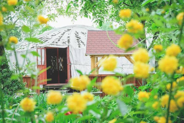 Camping für 10 Personen, mit Ausblick und Garten in Ungarn