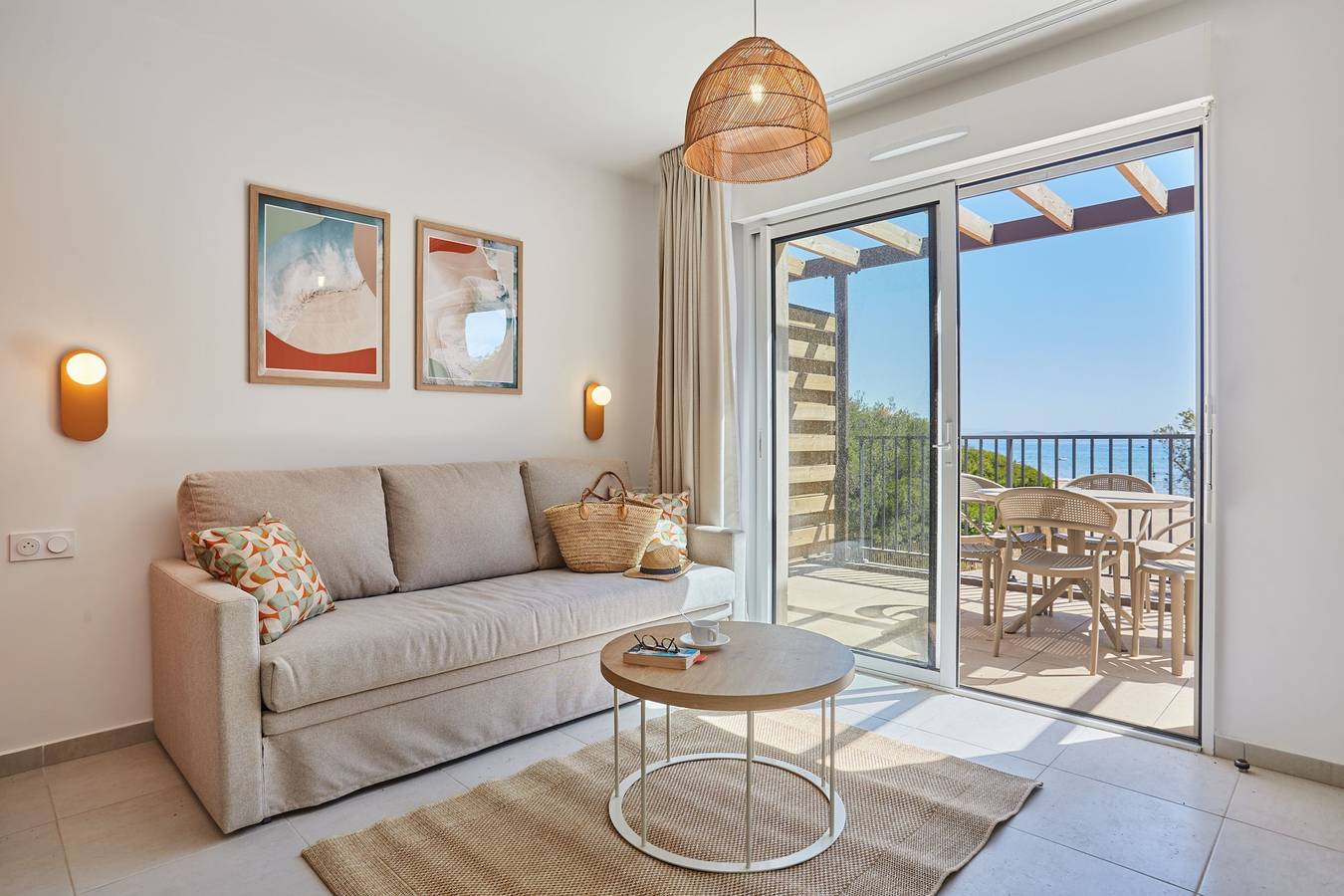 Ganzes Studio, Studio für 2 Personen mit Balkon in La Bergerie, Hyeres