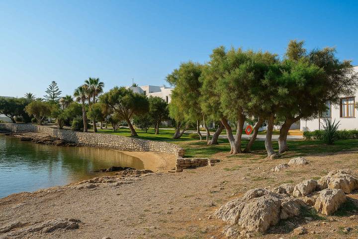 B&b per 5 persone, con Vista oceano e Giardino in Paros