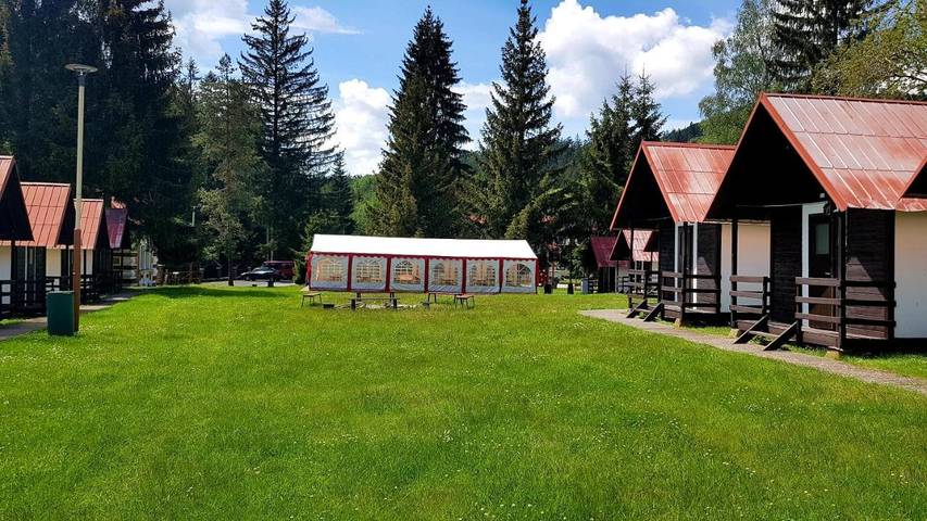 Camping für 3 Personen, mit Sauna und Garten sowie Ausblick, mit Haustier in der Böhmische Schweiz - 4