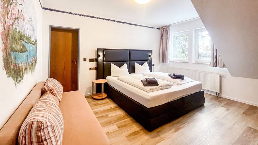 Appartement voor 3 personen, with sauna and tuin as well as uitzicht in Winterberg