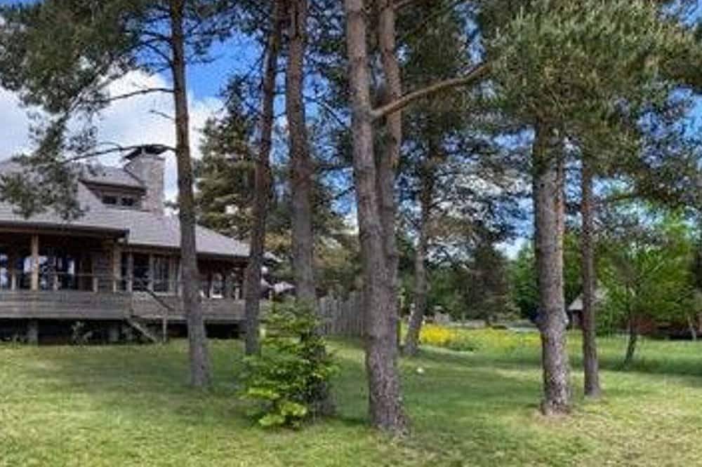 Luxury Lodge with Private Spa, Golf Access, and Kids' Adventure Area in Le Chambon-sur-Lignon, Massif Central