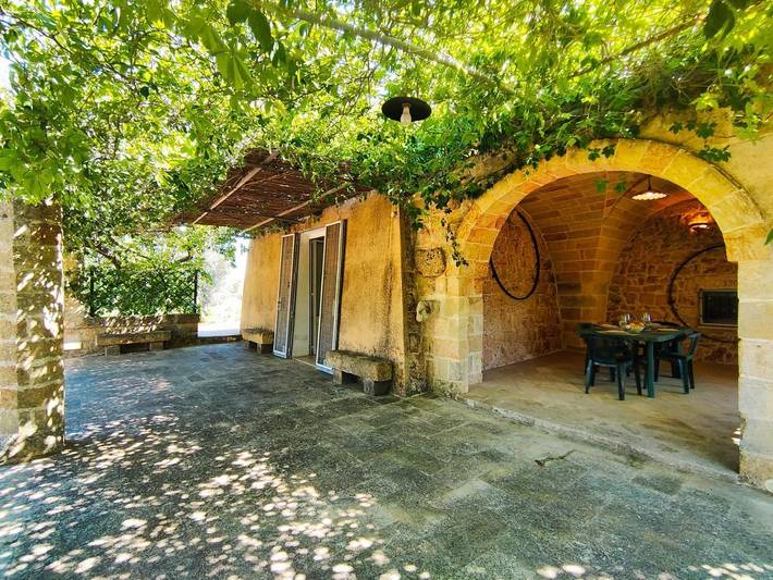 Casa vacanza per 5 persone, con Giardino a Tiggiano