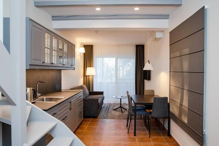 Maison d’hôte pour 5 personnes, avec Balcon et Terrasse ainsi que Jardin et Vue