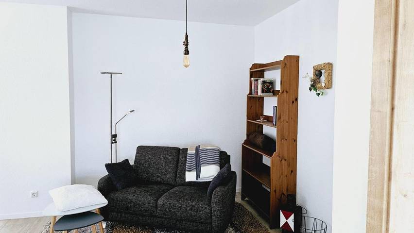Ferienwohnung für 2 Personen, mit Balkon und Terrasse sowie Garten und Ausblick in Steinheim - 3