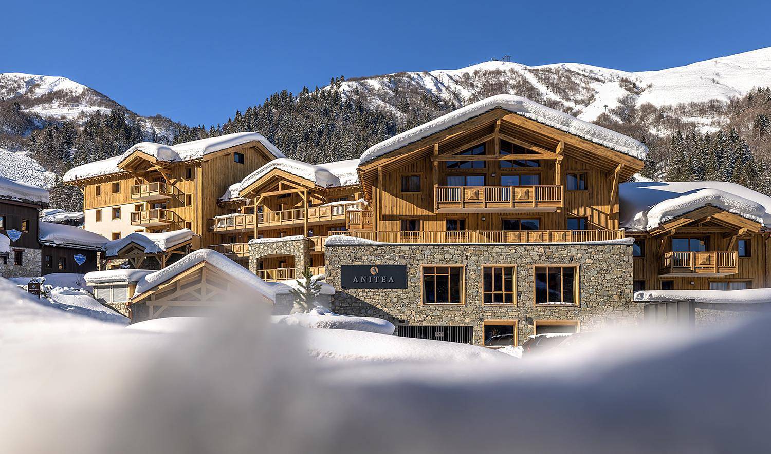 Apartamento entero, Résidence Anitéa - Apartamento dúplex 4 piezas 8 personas in Valmorel, Les Avanchers-Valmorel