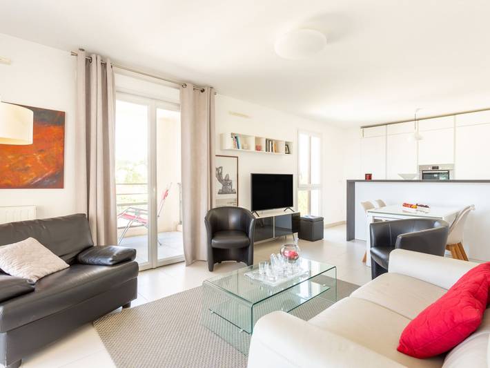 Ferienwohnung für 4 Personen, mit Terrasse und Garten in Cagnes-sur-Mer - 2