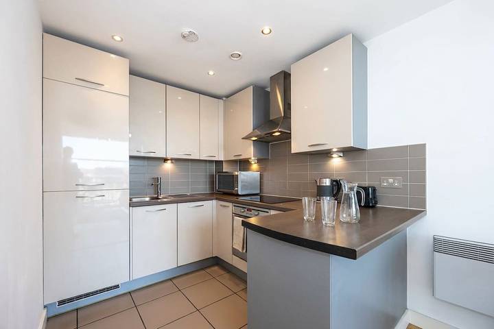 Appartamento intero, Stunning Skyline 1Br Liverpool Apartment w Parking in Liverpool, Merseyside