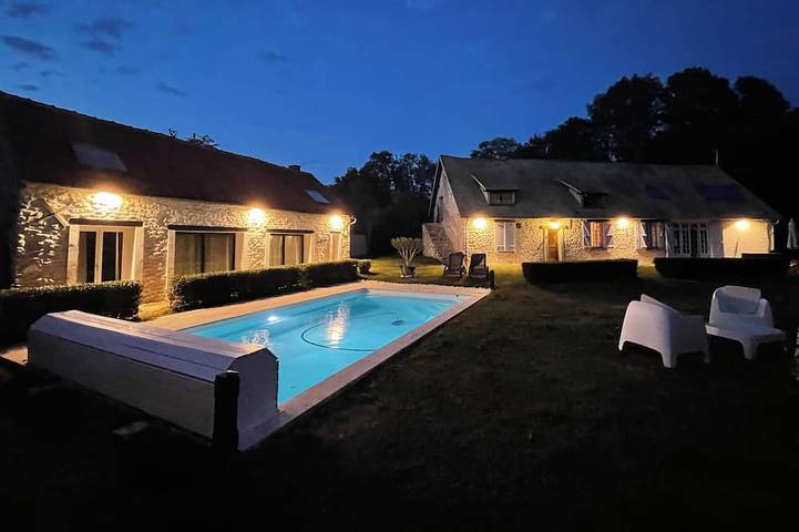 Location de vacances pour 10 personnes dans Guainville