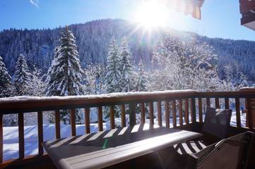 Gîte pour 4 personnes, avec balcon, animaux acceptés à Le Grand-Bornand
