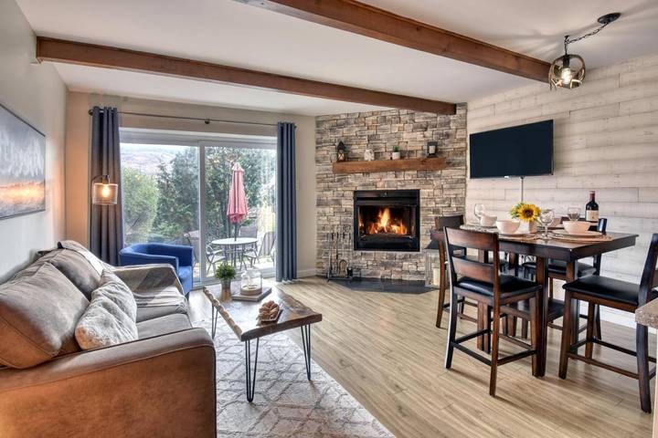 Apartamento de vacaciones para 4 personas, con jardín además de vistas al lago y vistas - 1