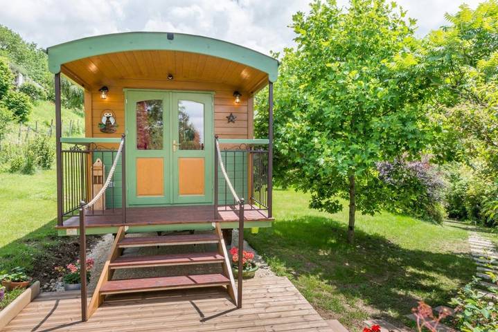 Maison de vacances pour 4 personnes, avec Terrasse ainsi que Jardin et Piscine à Coublevie