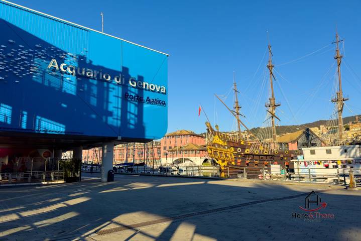Appartamento intero, [Porto Antico] Acquario 2min • A/C • Smart TV in Genova (Città), Genoa
