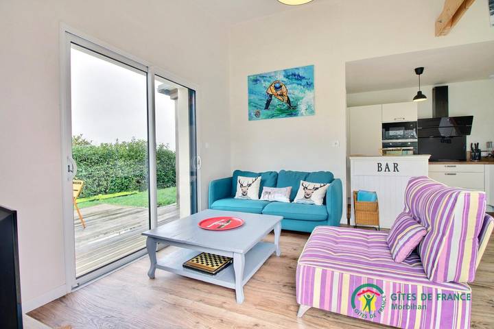 Gîte pour 4 personnes, avec terrasse et jardin à Férel - 2