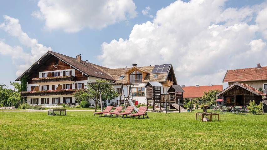 Bauernhof für 3 Personen, mit Seeblick und Garten am Waginger See