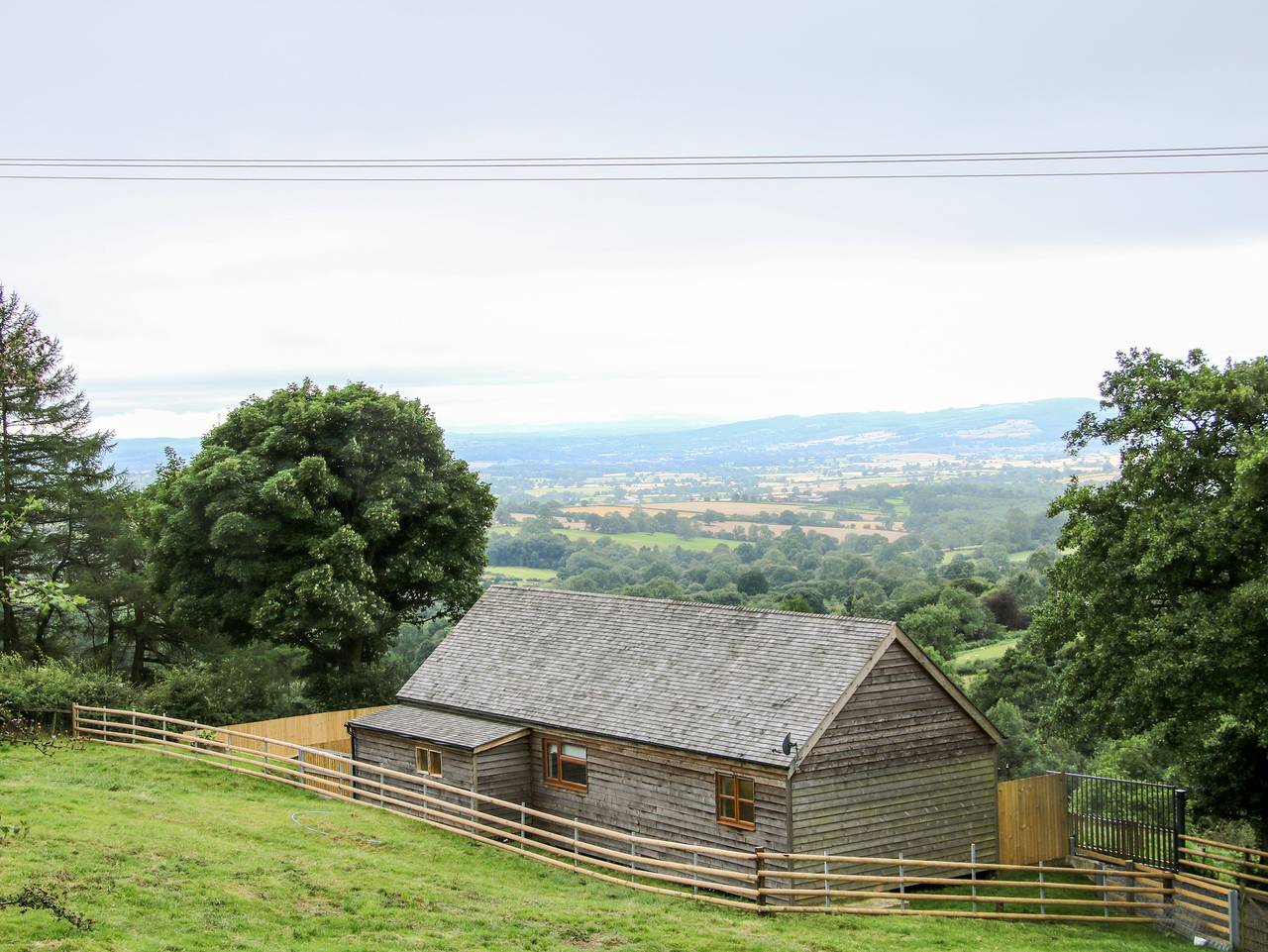 Lodge für 5 Personen mit Garten in Shropshire Hills