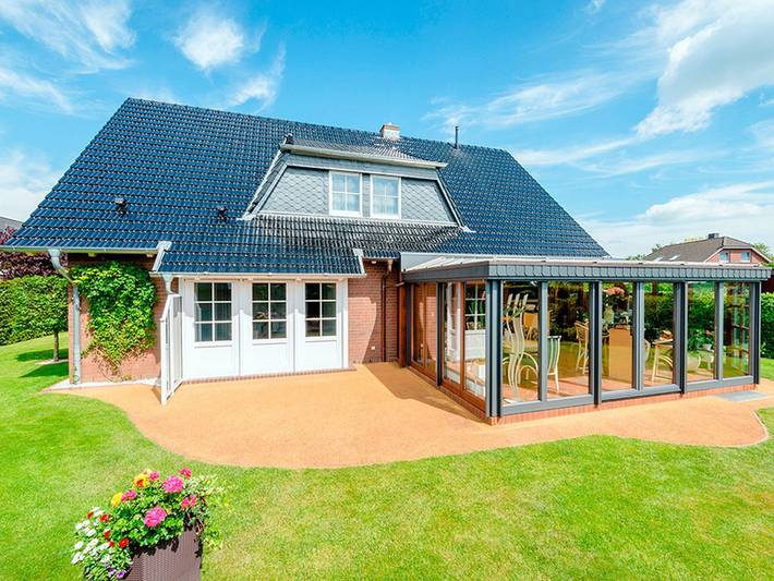 Ferienwohnung für 4 Personen, mit Terrasse und Garten