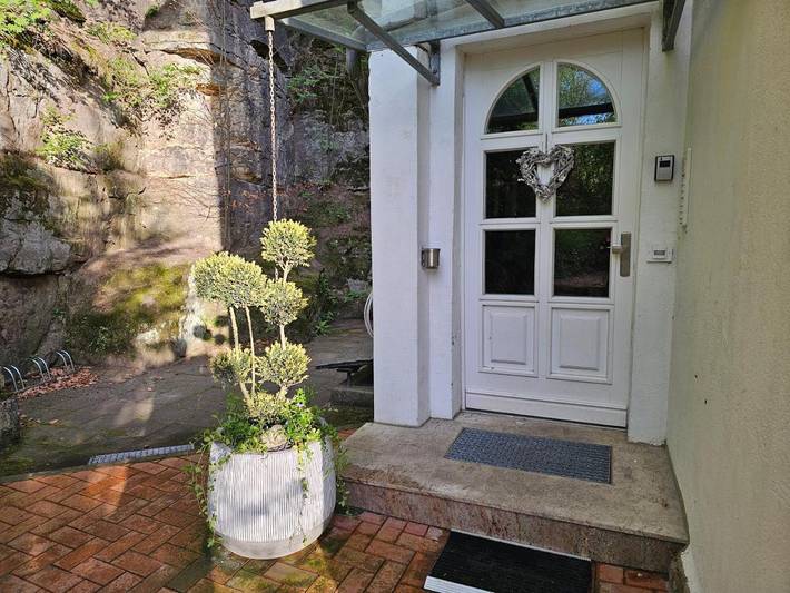 Ferienwohnung für 3 Personen, mit Garten und Ausblick, mit Haustier in Bastei - 2