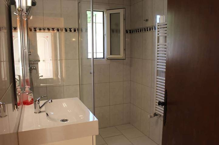 Beautiful house surrounded by an idyllic garden with salt water pool. in Mas Ambros, Calonge
