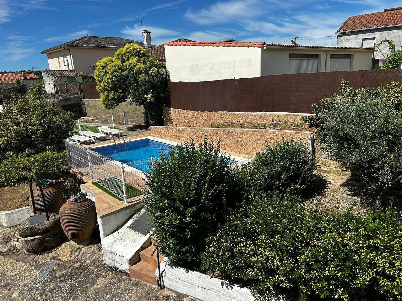 Maison rurale 'Casa Rural El Trillo' avec piscine privée, terrasse privée et Wi-Fi in Aldea del Obispo, Province de Salamanque