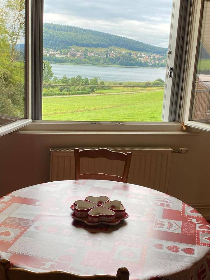 Gîte pour 5 personnes, avec vue ainsi que vue sur le lac et jardin à Saint-Point-Lac - 3