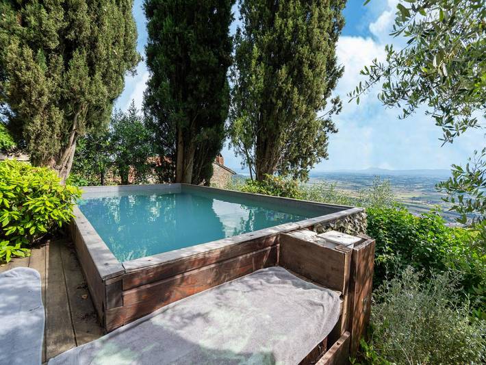 Villa für 6 Personen, mit Pool und Terrasse sowie Garten und Sauna, mit Haustier in der Toskana - 2
