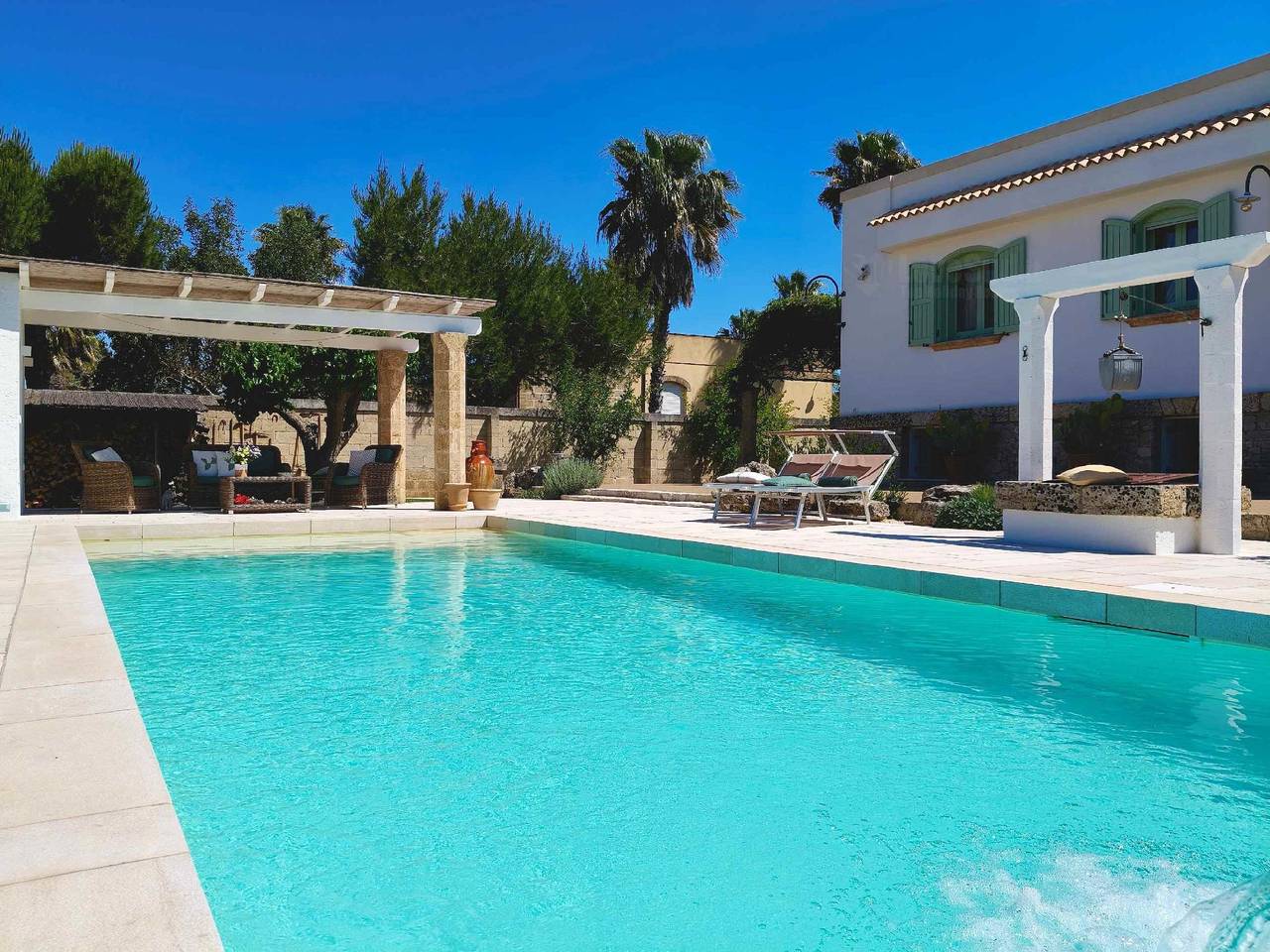 Ferienhaus für 5 Personen mit Garten in Alessano, Golf von Tarent