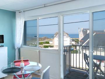 Ferienwohnung für 3 Personen, mit Balkon, mit Haustier in Quiberon
