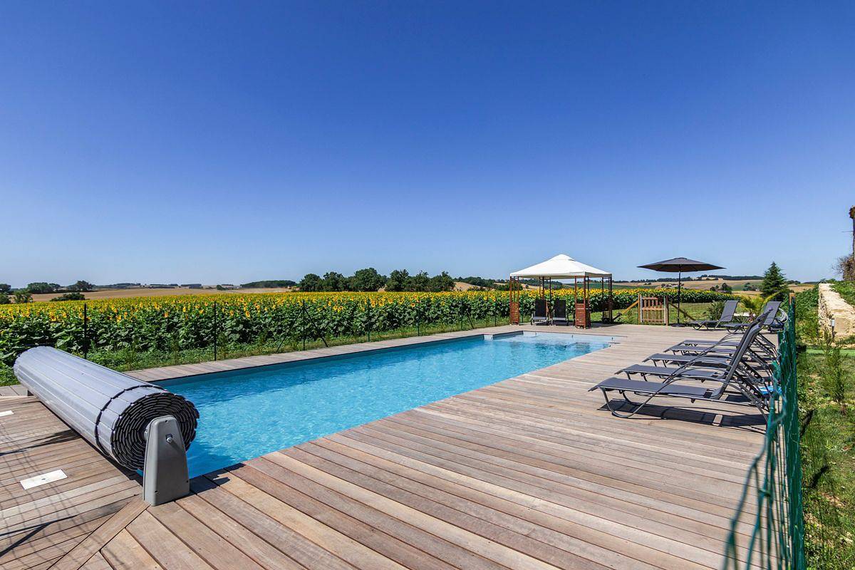 Château pour 20 personnes avec jardin in Lamothe-Goas, Gers