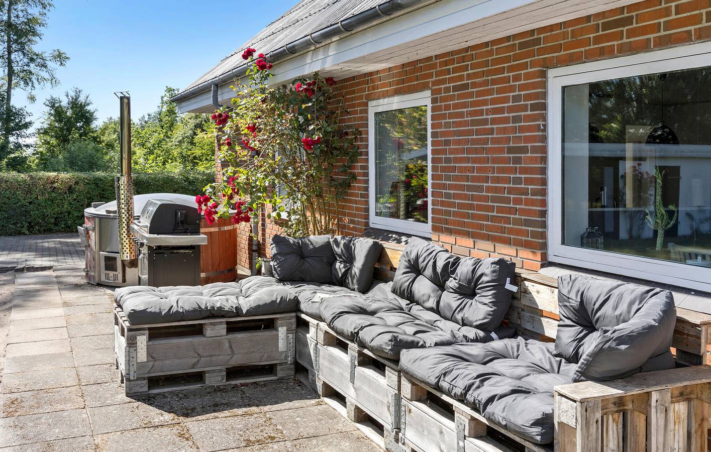 Ferienhaus für 10 Personen mit Terrasse in Udbyhøj, Djursland