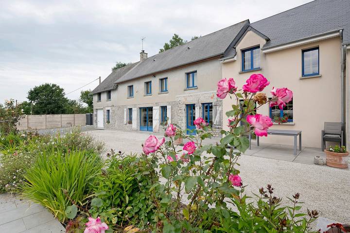 Chambre d’hôte pour 2 personnes, avec Jardin dans Muneville-sur-Mer, Cotentin