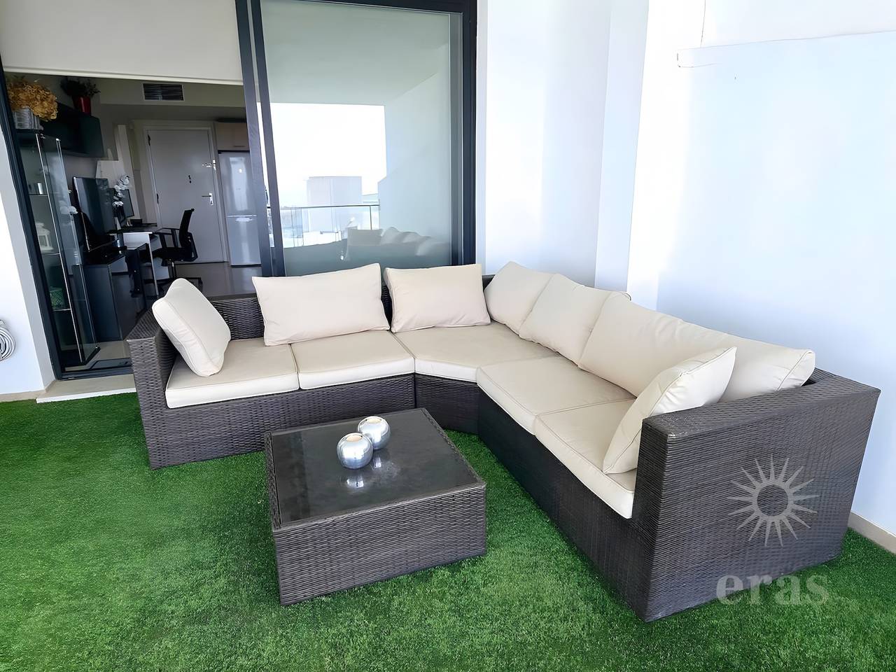 Entire apartment, Apartment 'Gran Terraza con Vistas al Mar A111' with Wi-Fi and Air Conditioning in Riviera del Sol, Mijas