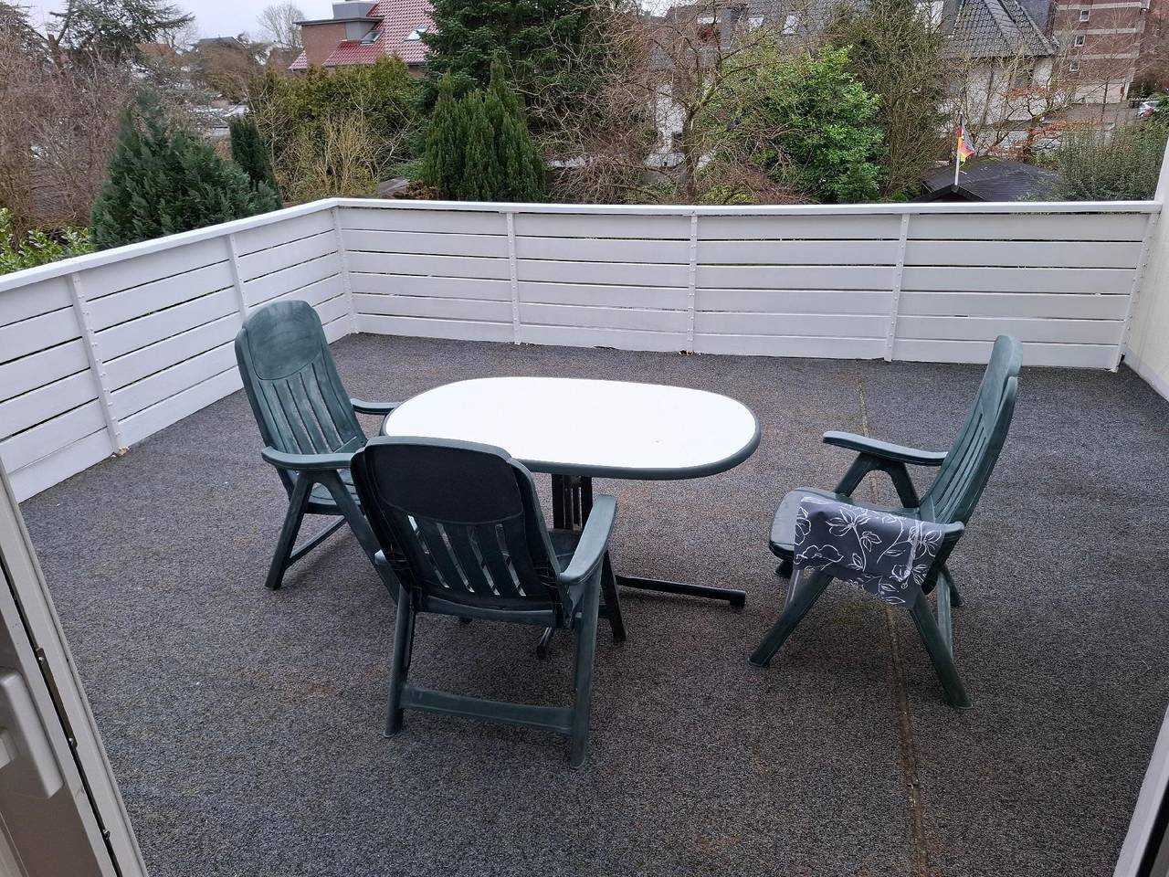 Ganze Ferienwohnung, Private Ferienwohnung in Nordenham, großer Balkon in Nordenham, Wesermarsch