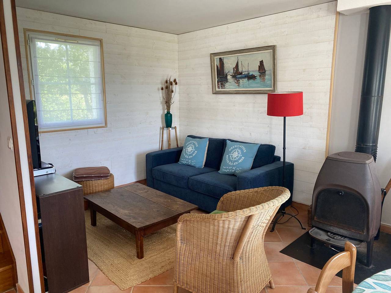 Maison tranquille avec jardin proche plage et commerce in Bangor, Côte des Mégalithes