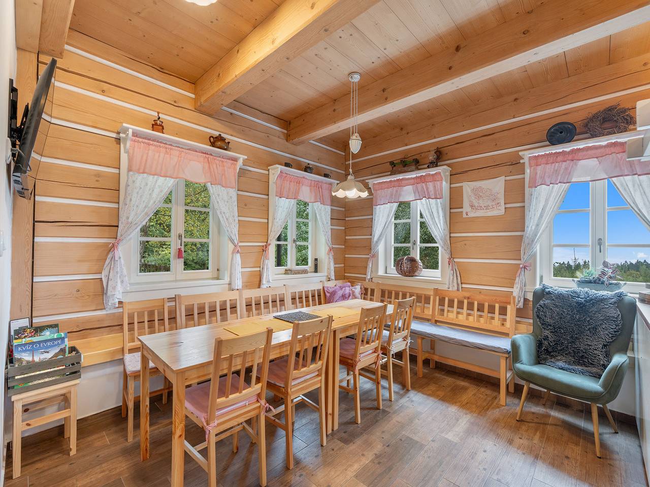 Roubenka Maleč in Nationalpark Böhmerwald