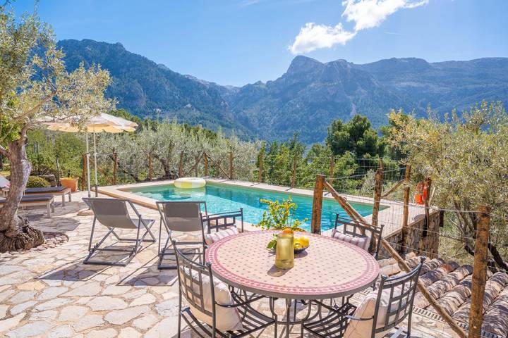 Luxus-Finca für 3 Personen, mit Terrasse in Sóller