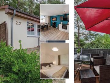 Bungalow für 2 Personen, mit Terrasse und Garten in Korswandt