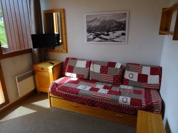 Gîte pour 3 personnes, avec balcon dans Station De Peisey Vallandry