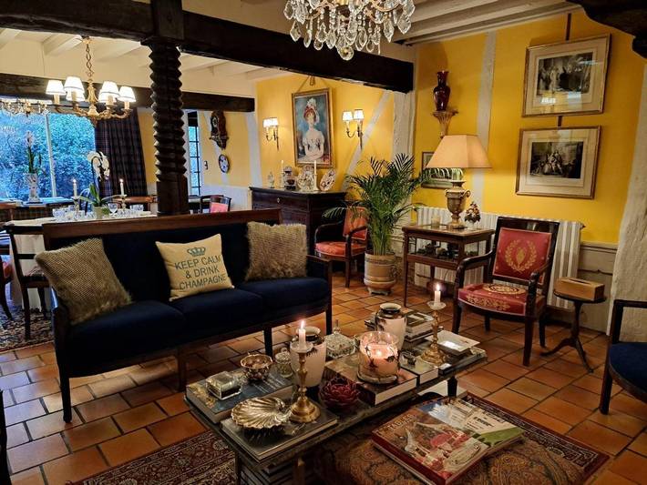 Chambre d’hôte pour 2 personnes, avec Jacuzzi et Terrasse ainsi que Jardin et Piscine dans l' Eure - 3