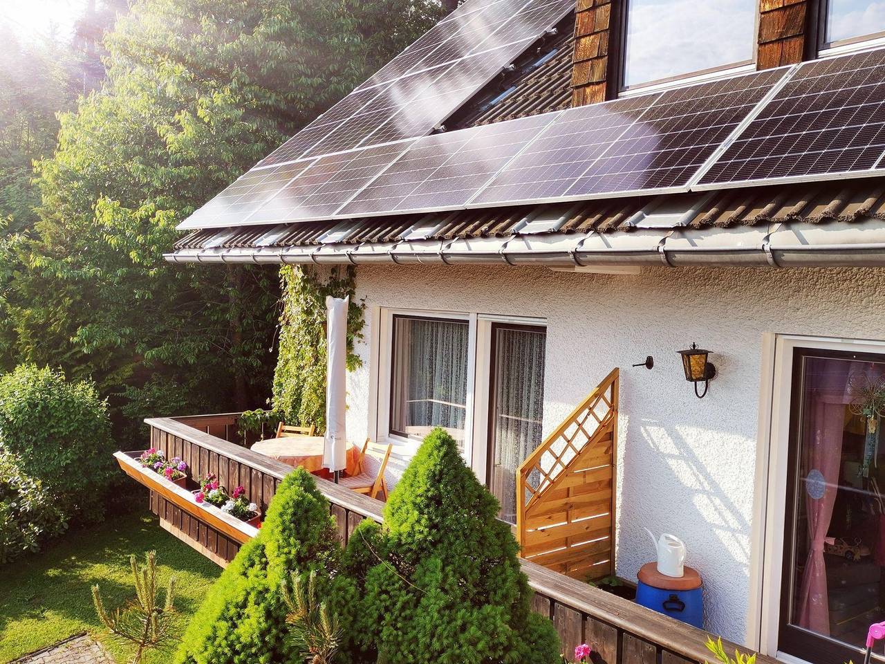 Ganzes Studio, "Haus Daxberg" idyllisch gelegen im Bayerischen Wald - Ferienwohnung mit Zimmer Küche Bad in Eppenschlag, Ostbayern
