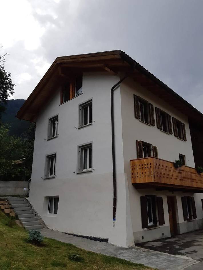 Ferienwohnung für 5 Personen, mit Balkon und Garten in Val Müstair